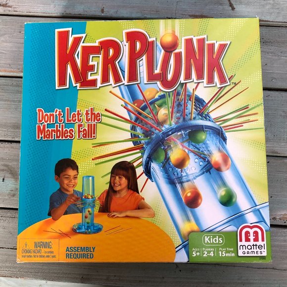 Kerplunk Classic Kids Game with Marbles and Sticks - Picture 4 of 8